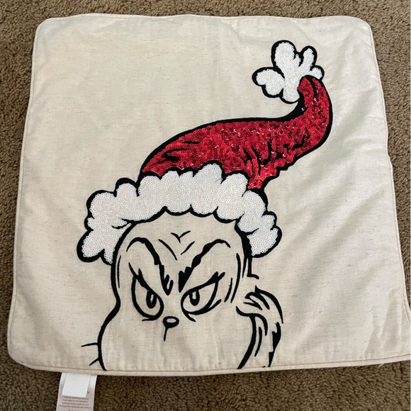 Pottery Barn Other Pottery Barn Grinch Pillow Cover Never Used